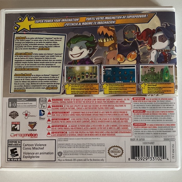 ScribbleNauts Unmasked: A DC Comic Adventure (Nintendo 3DS, 2013) - Picture 2 of 4